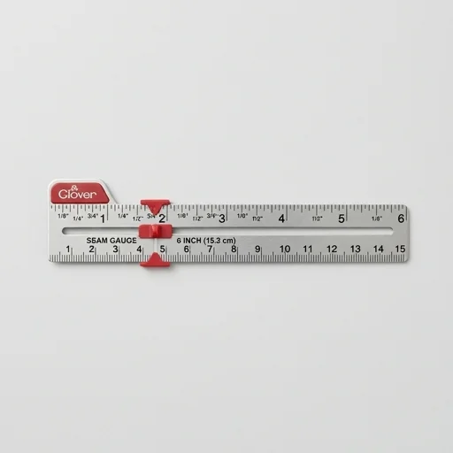 Clover Seam Gauge (6-inch Sliding Measuring Tool)